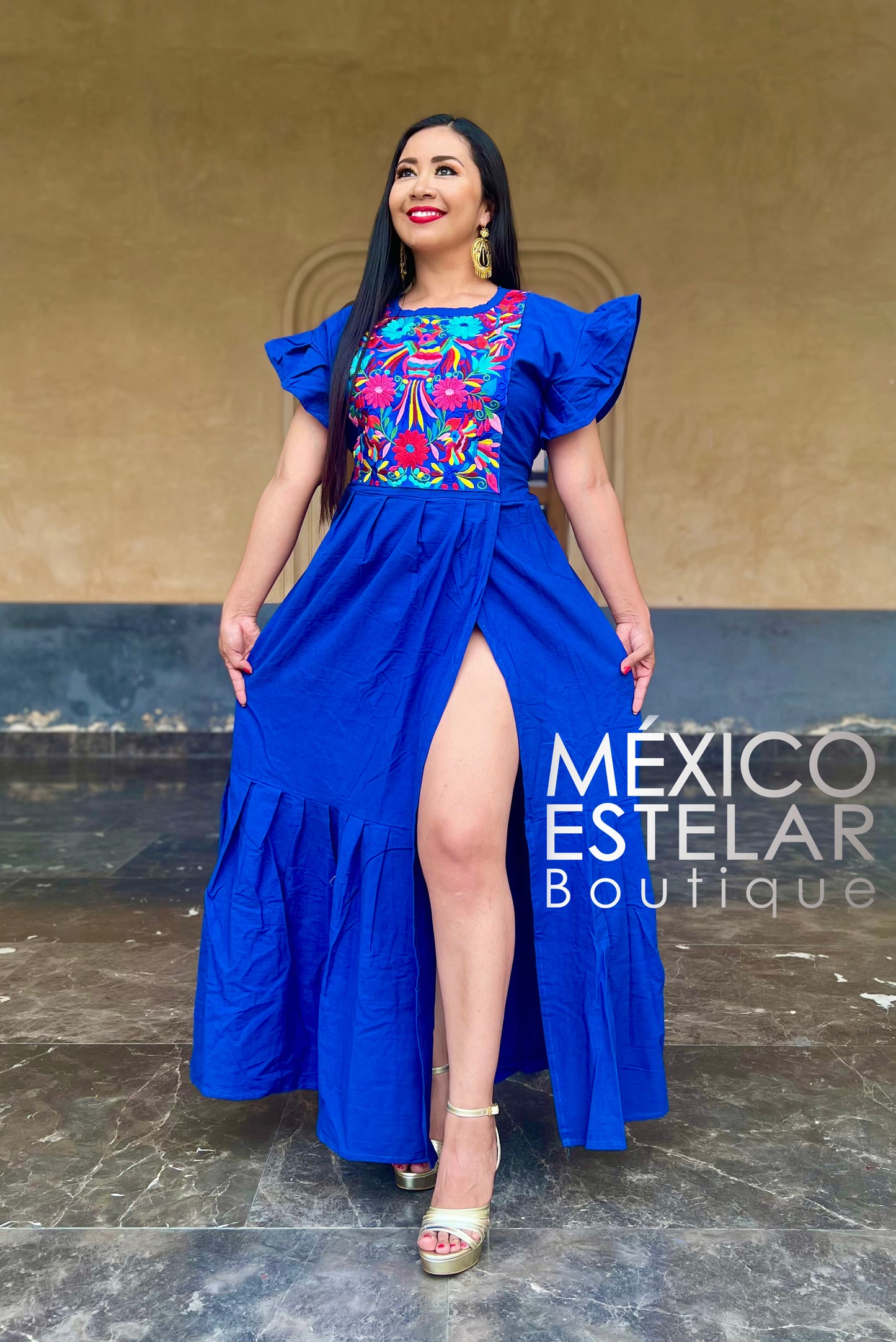 MAXIVESTIDO LUISA / MANTA