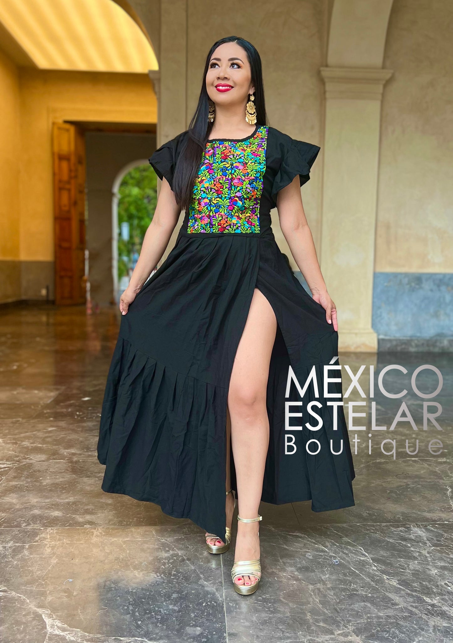 MAXIVESTIDO MIL FLORES (LIQUIDACIÓN)