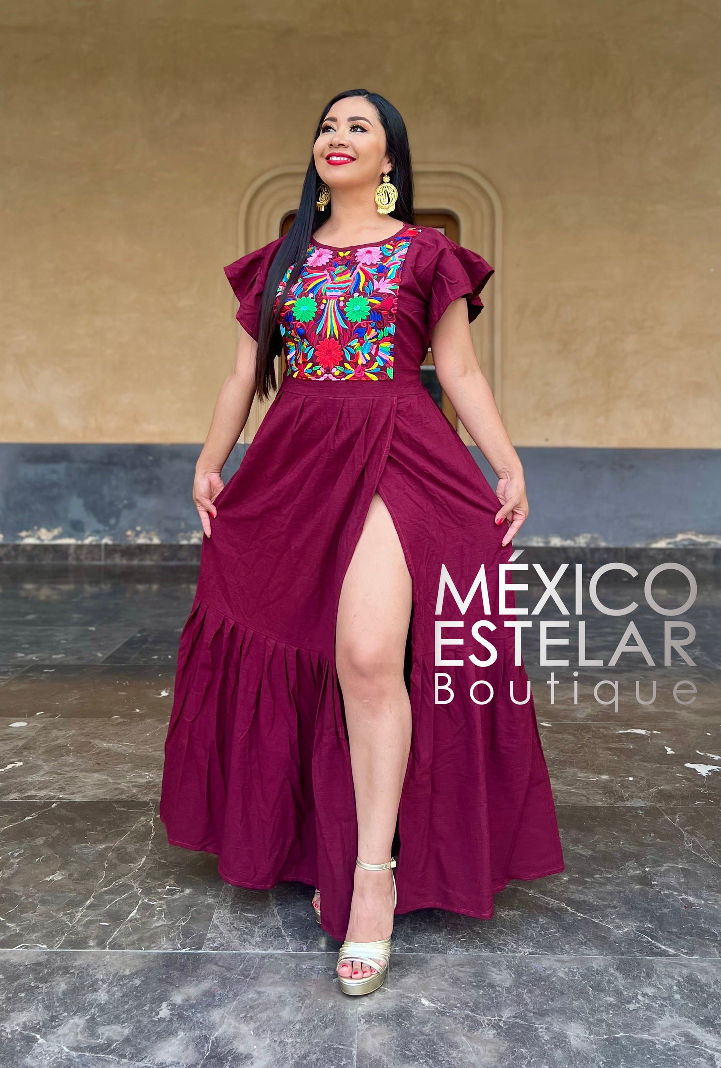 MAXIVESTIDO LUISA / MANTA
