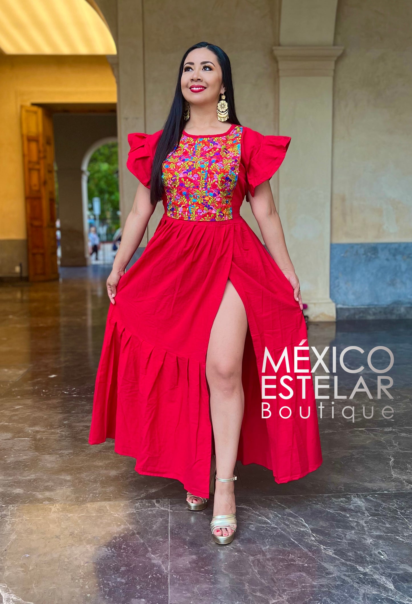 MAXIVESTIDO MIL FLORES (LIQUIDACIÓN)