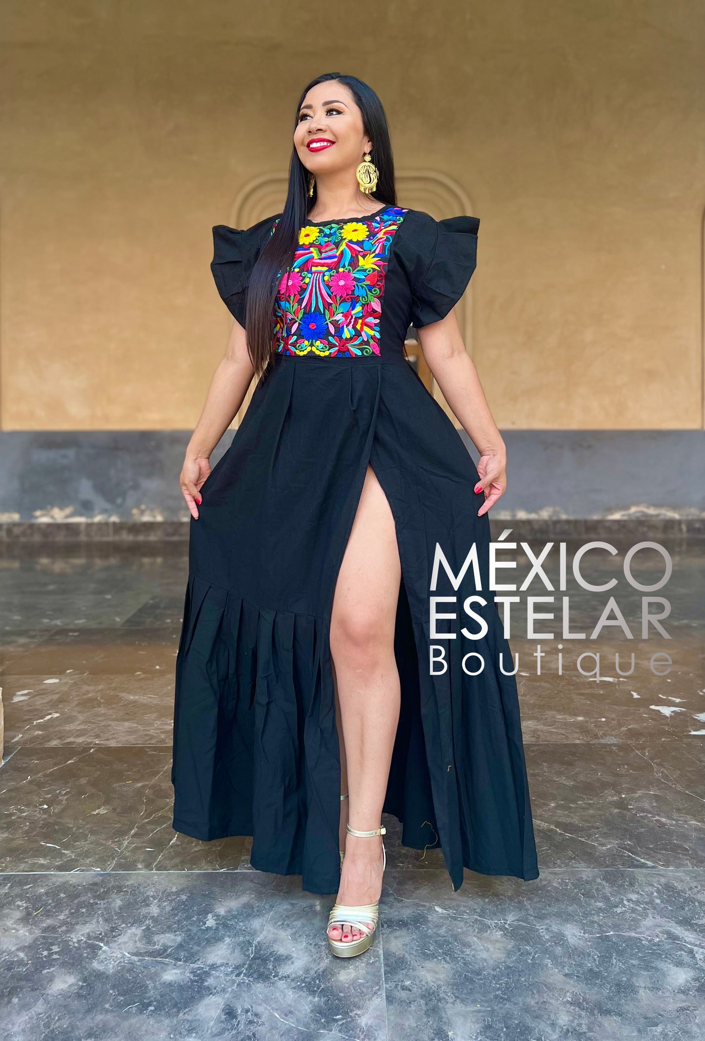 MAXIVESTIDO LUISA / MANTA