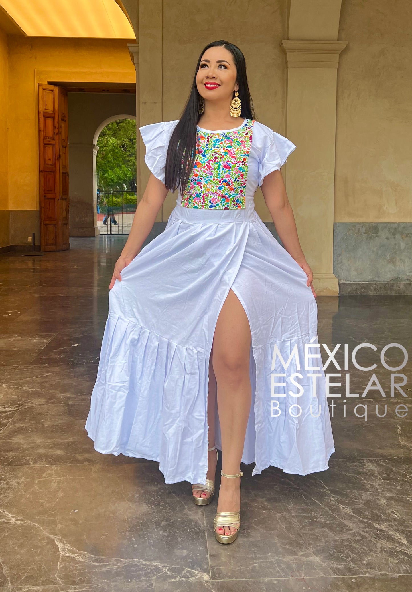 MAXIVESTIDO MIL FLORES (LIQUIDACIÓN)