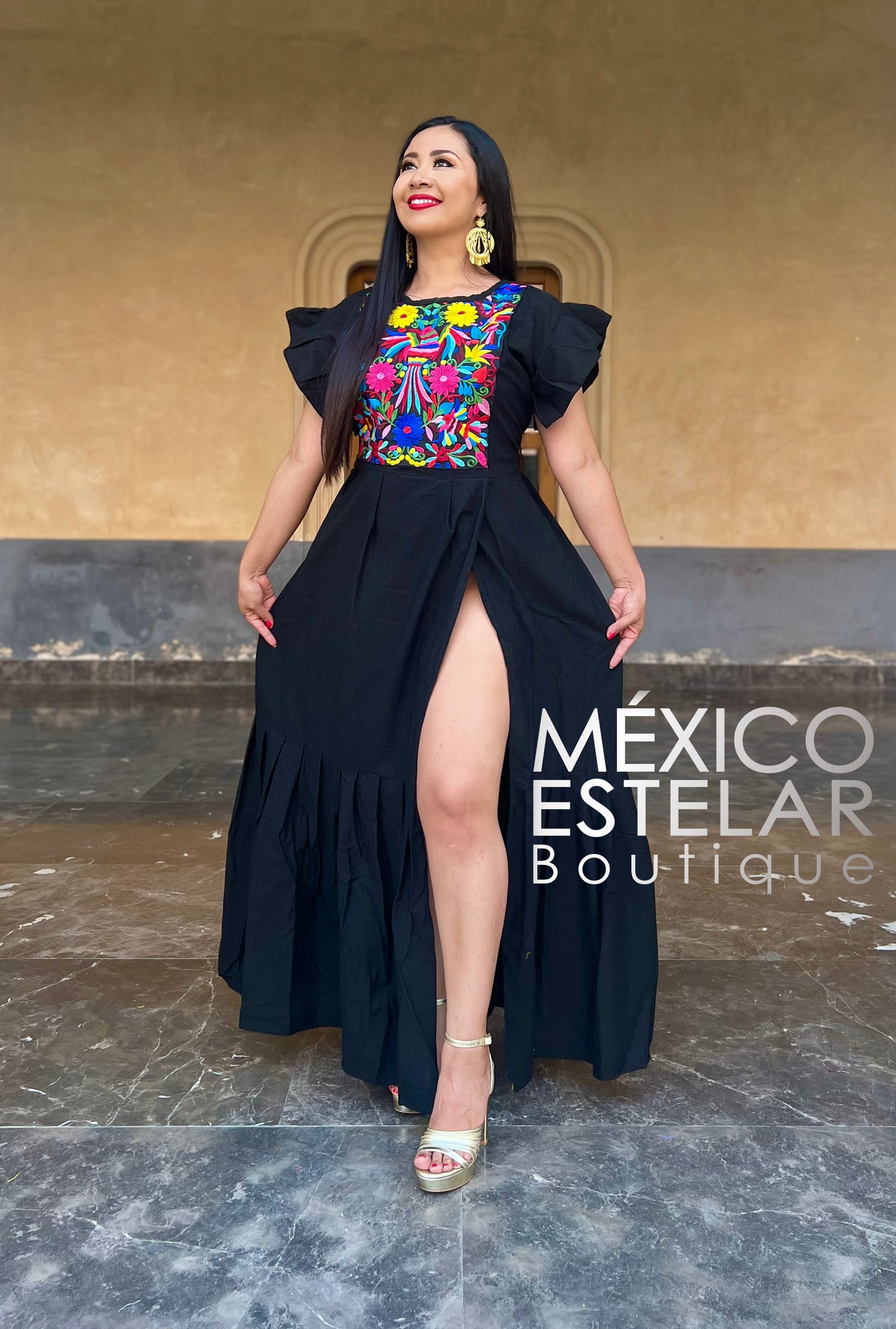 MAXIVESTIDO LUISA / MANTA