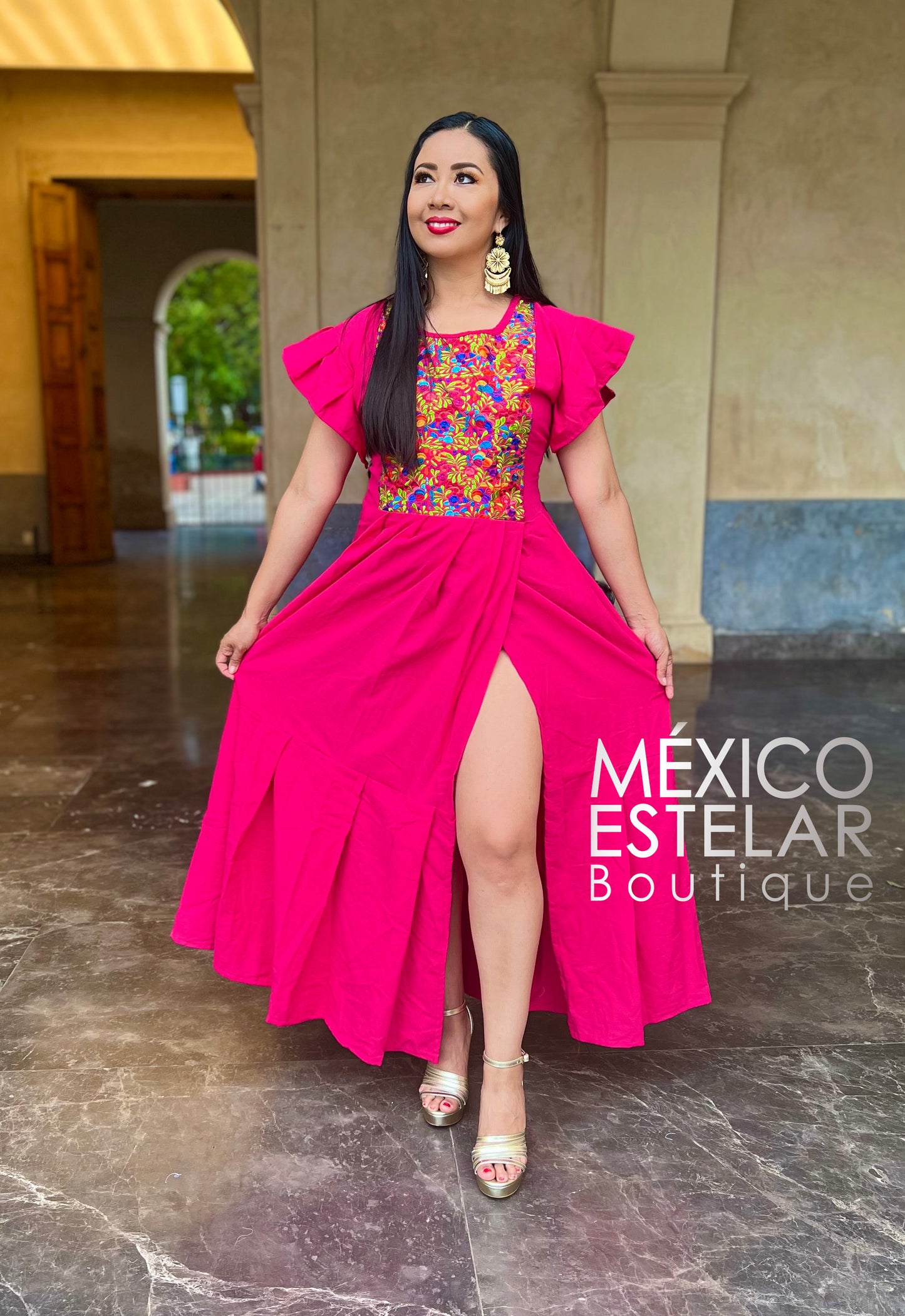 MAXIVESTIDO MIL FLORES (LIQUIDACIÓN)