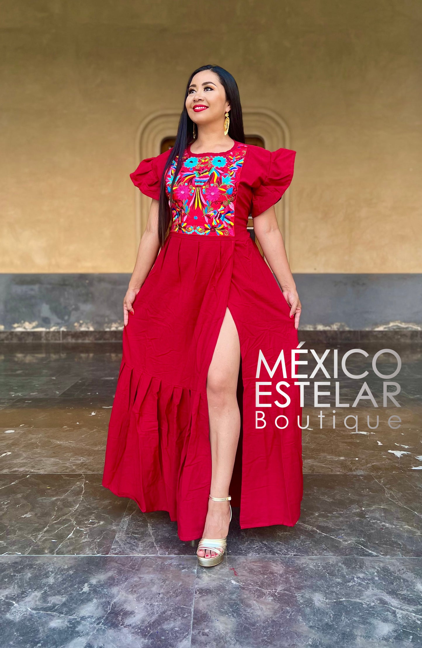 MAXIVESTIDO LUISA / MANTA