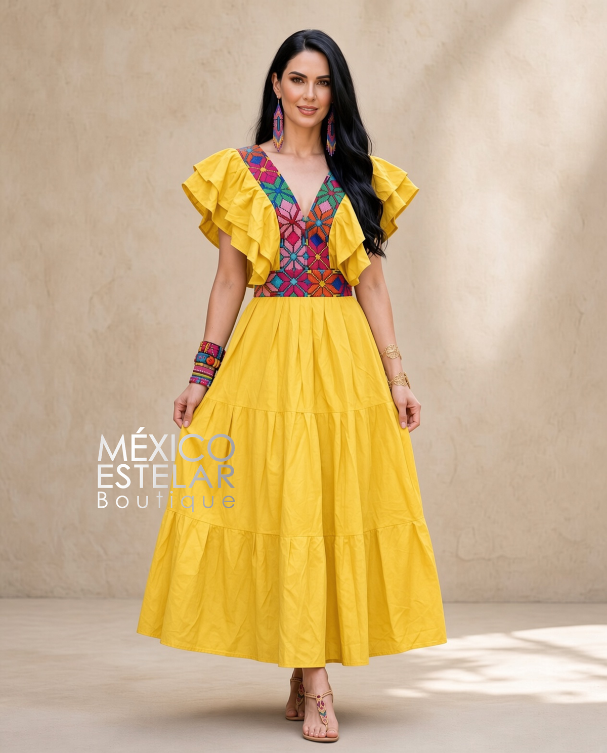 VESTIDO FLAMENCO CUADRILLE
