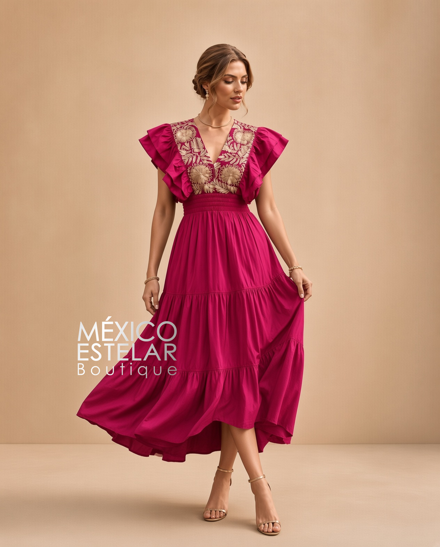 VESTIDO FLAMENCO ROCOCÓ