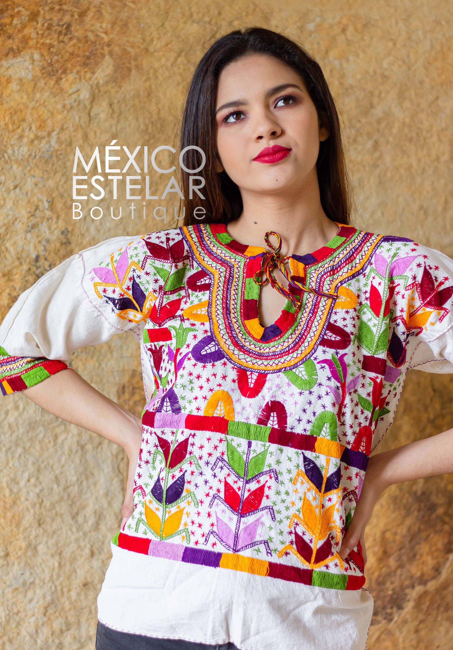 Blusa Milpa / Mazorca Manga Larga