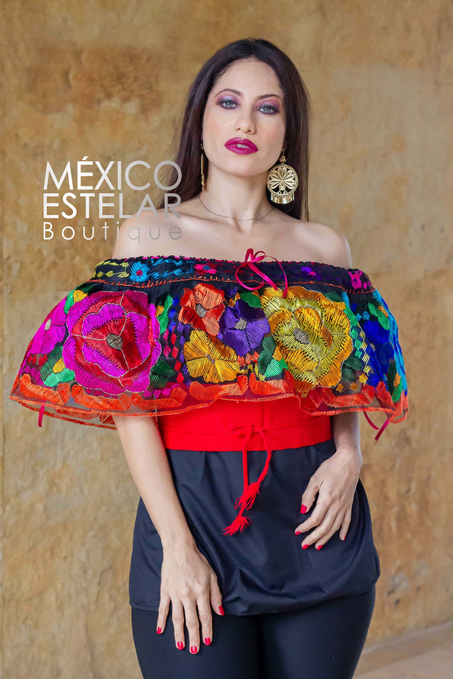 Blusa Chiapa de Corzo Olán Campesina