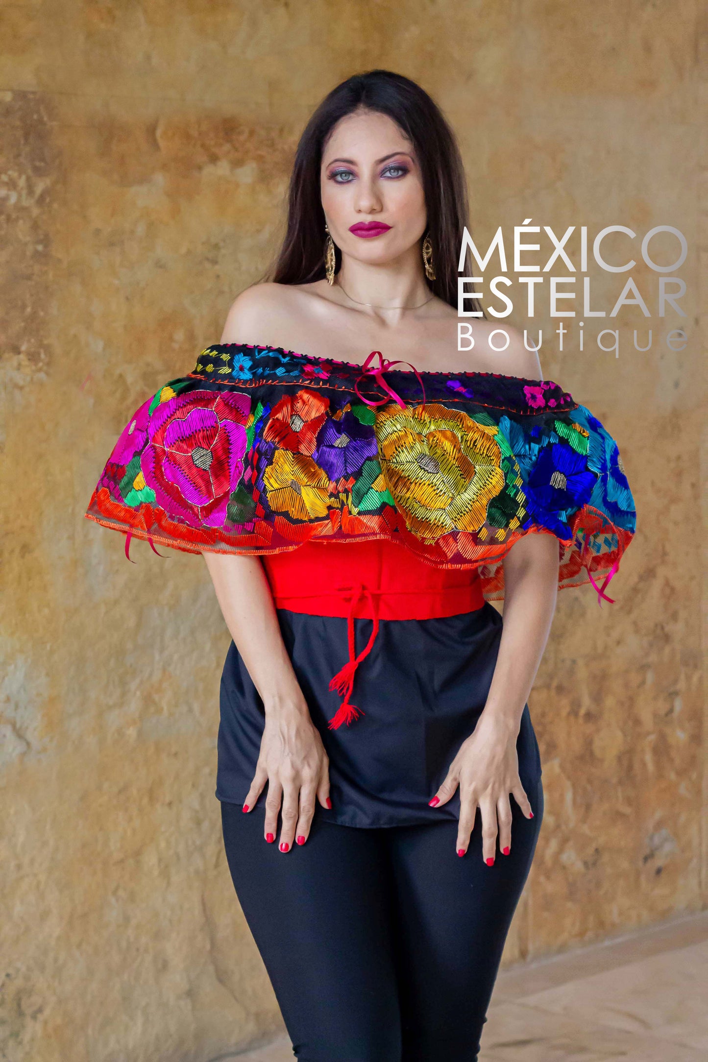 Blusa Chiapa de Corzo Olán Campesina
