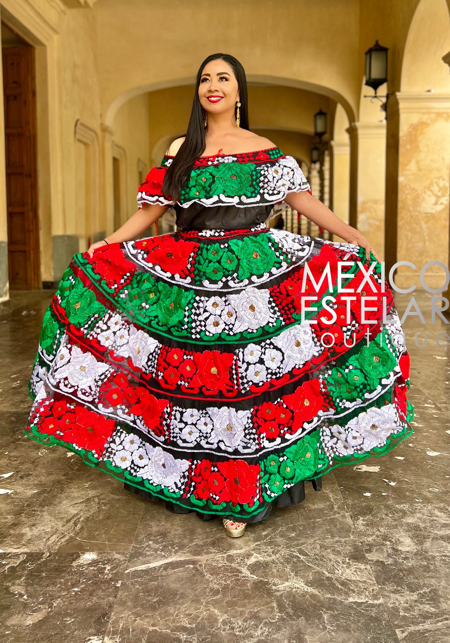 Traje Musa TRICOLOR