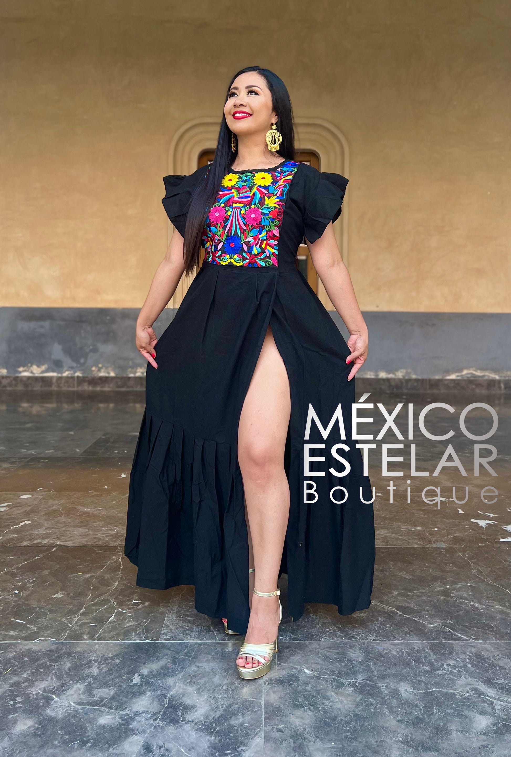 Vestidos Regionales Vestidos Elegantes Mexicanos Bordados Vestido