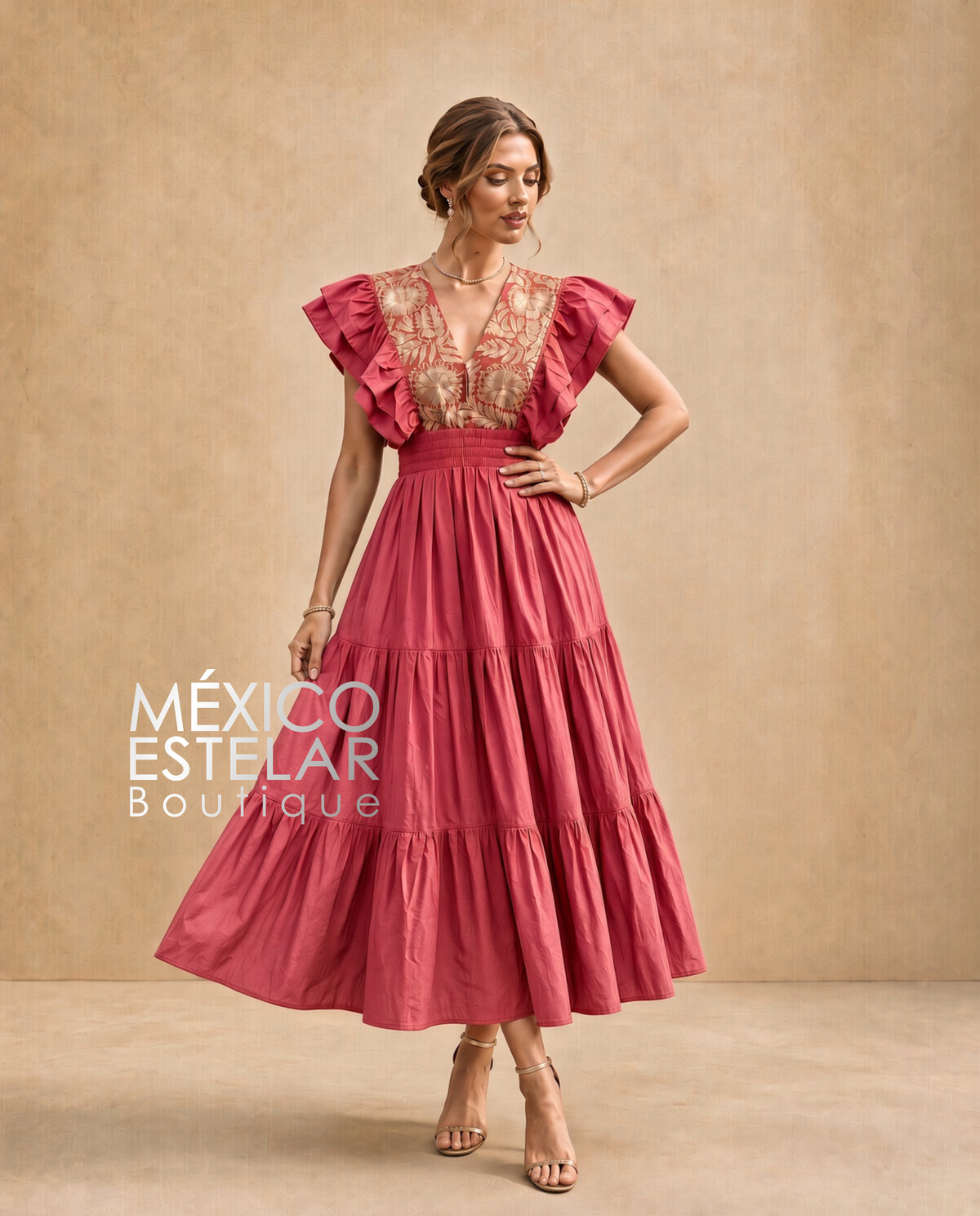 VESTIDO FLAMENCO ROCOCÓ
