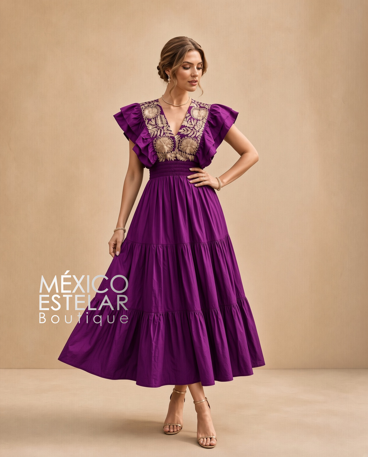 VESTIDO FLAMENCO ROCOCÓ