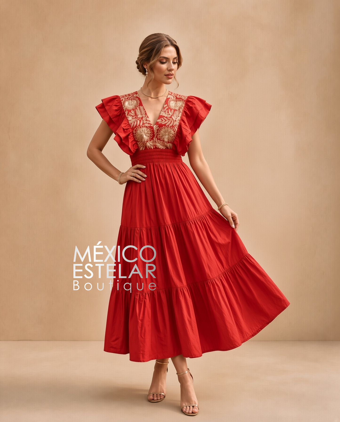 VESTIDO FLAMENCO ROCOCÓ