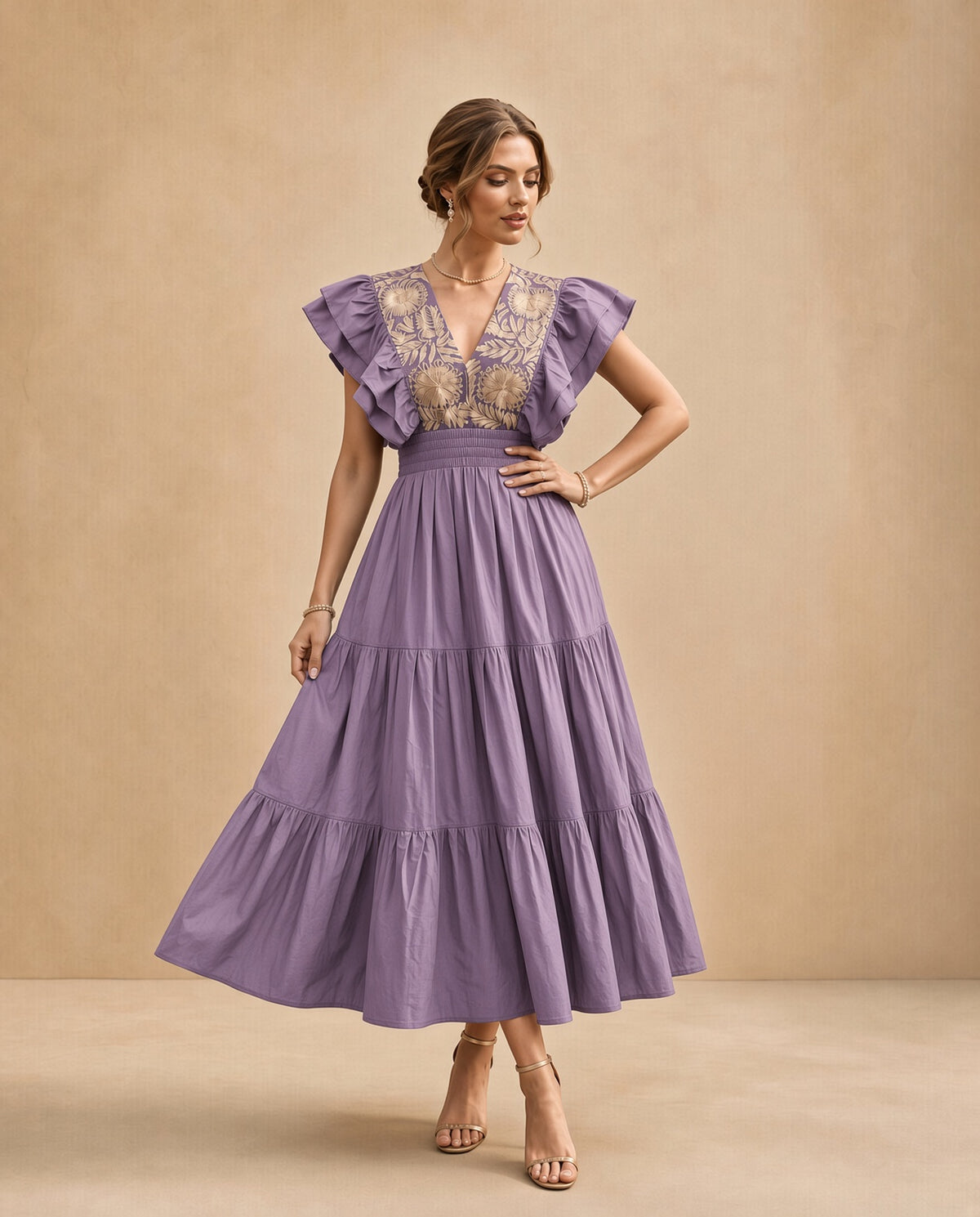 VESTIDO FLAMENCO ROCOCÓ