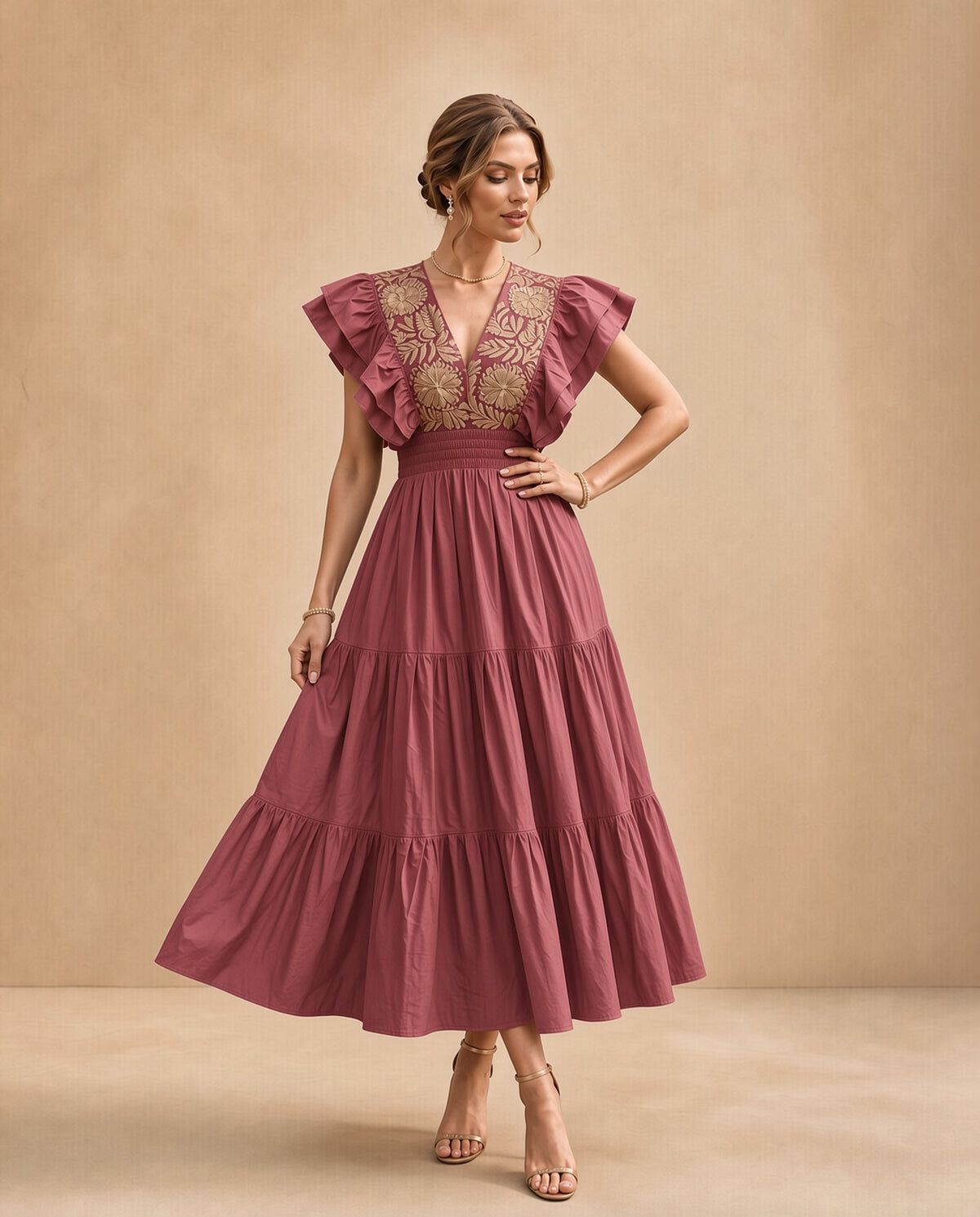 VESTIDO FLAMENCO ROCOCÓ