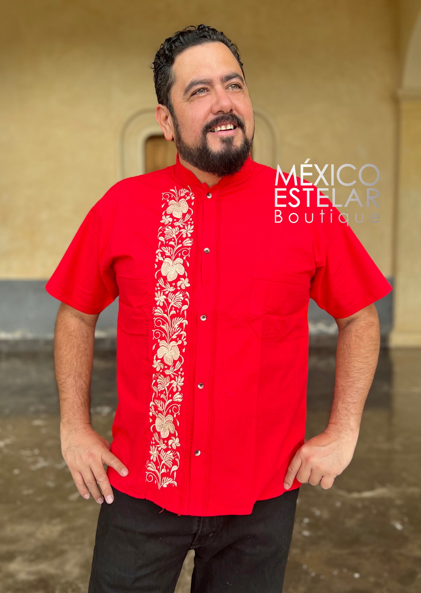 GUAYABERA MANGA CORTA/ SHA