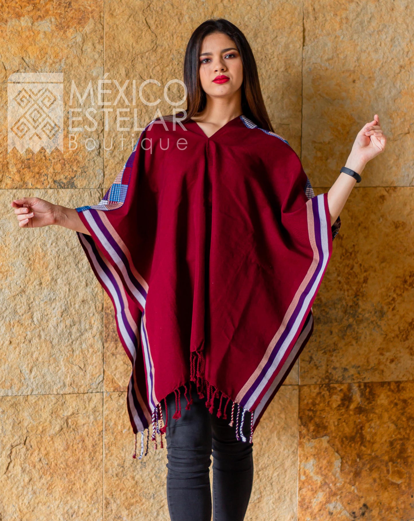 Poncho / Jorongo Telar Omega